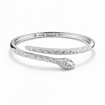 Serpent Grace Kada – 925 Silver