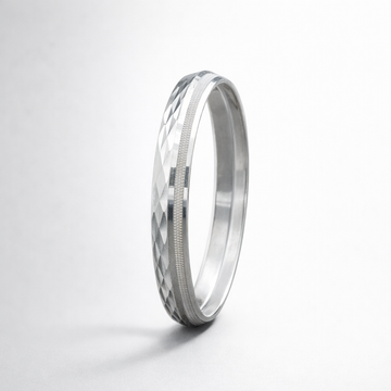Facet Edge 925 Silver Kada