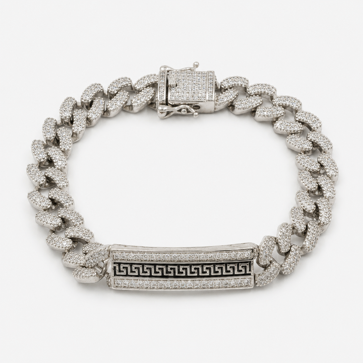 Imperial Iced Link Bracelet