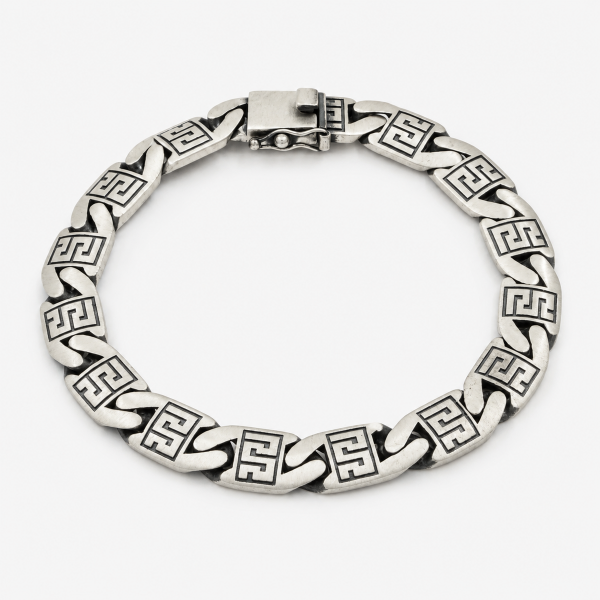 Imperial Link Silver Bracelet – 925 Silver
