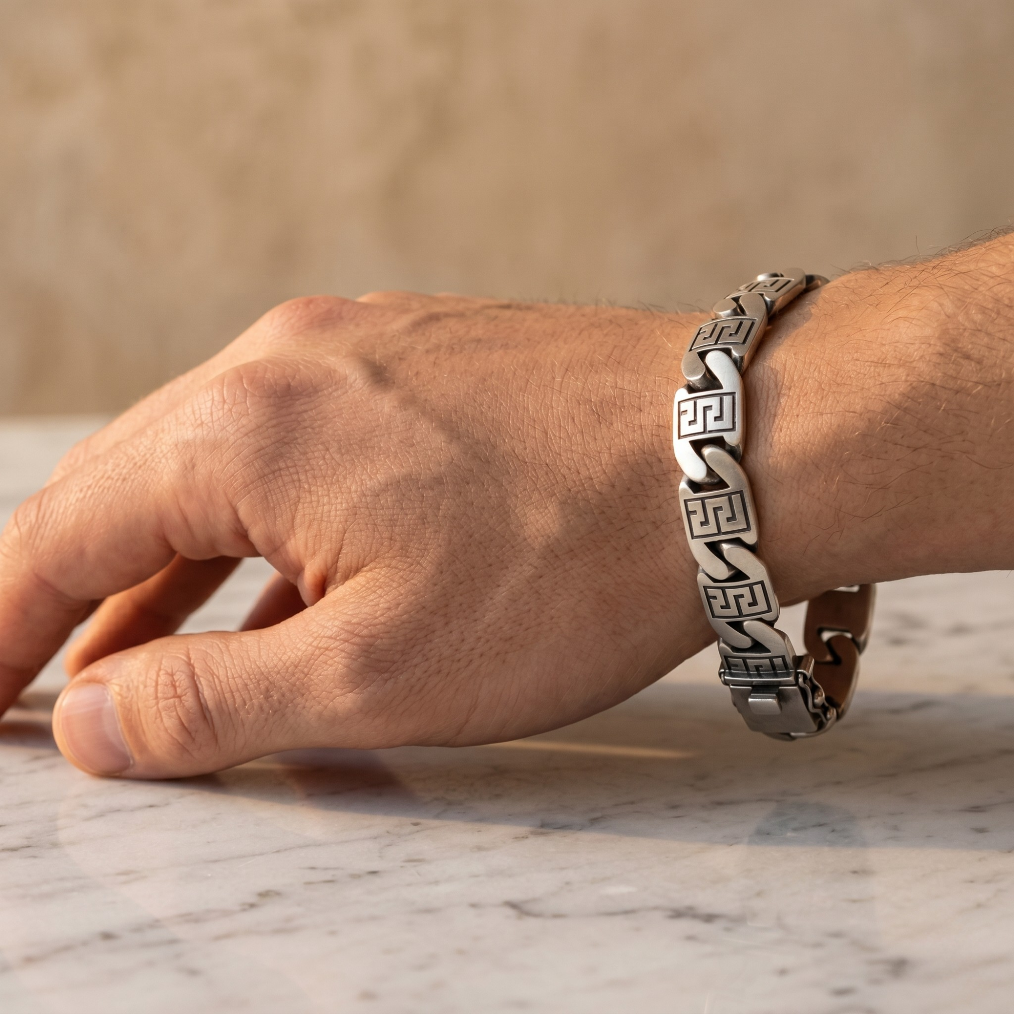Imperial Link Silver Bracelet | 925 Silver