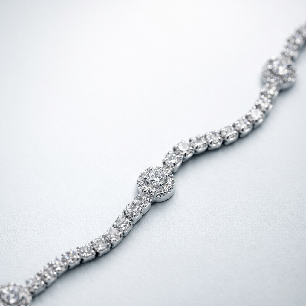 Minimal Tennis Bracelet