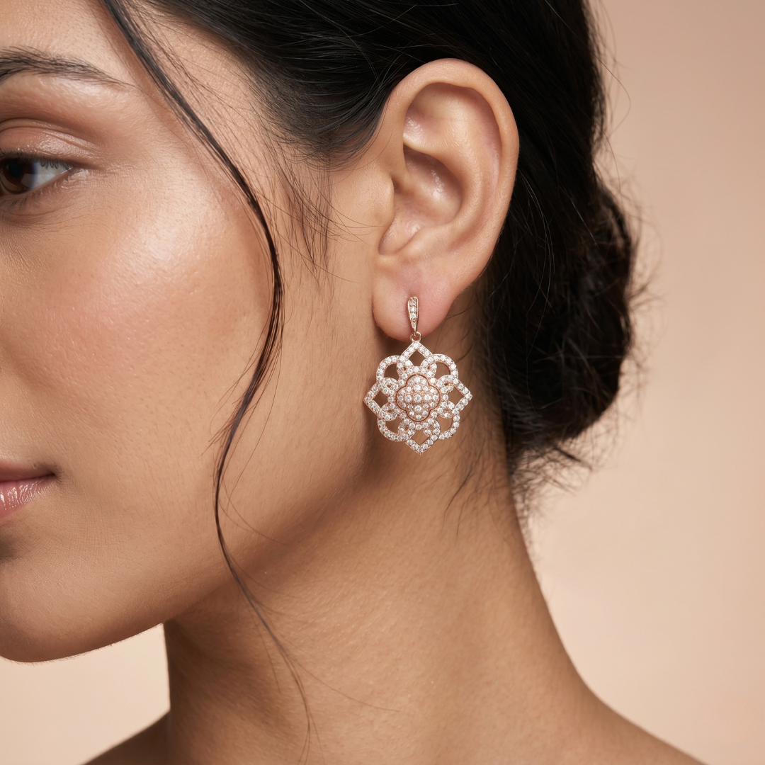 Noor Royale Floral Earrings