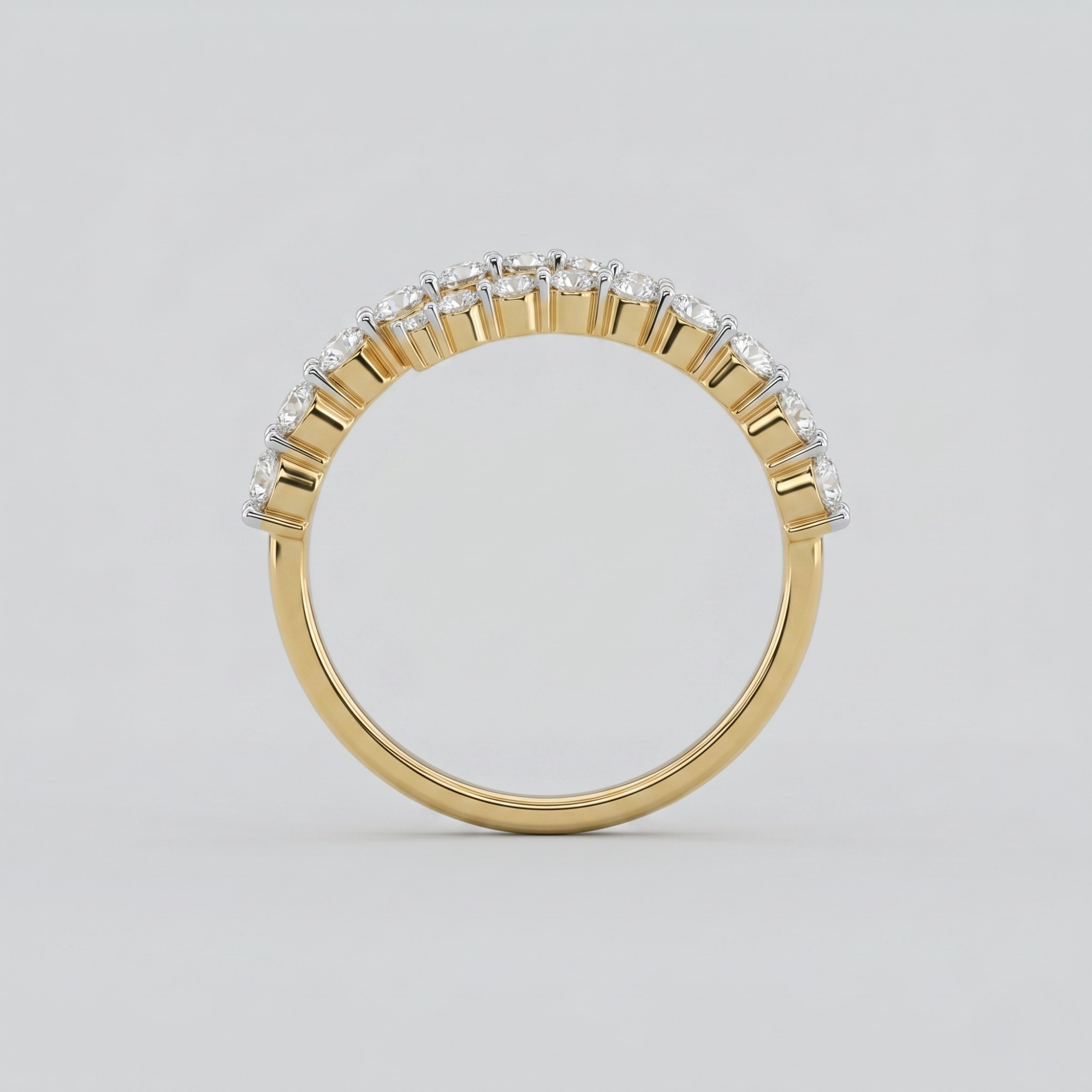 Curve Glow Lab Grown Diamond Ring | Ruaab
