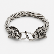 Tiger Sovereign silver bracelet in 925 silver, heavy bracelet