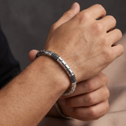 Noir Serpent Link Bracelet – 925 Silver