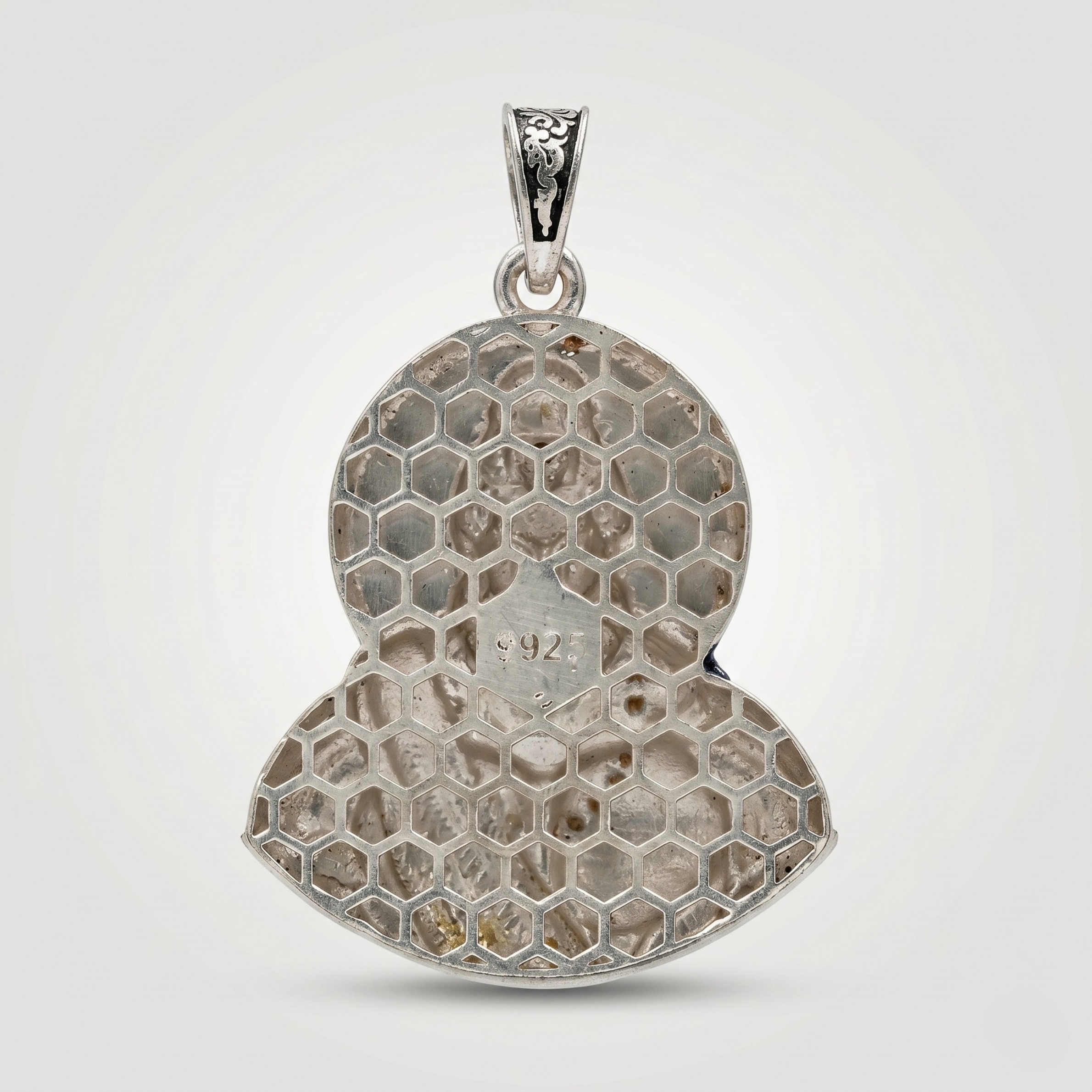 Veer Hanuman Pendant  | 925 Sterling Silver | Spiritual Pendant for Men